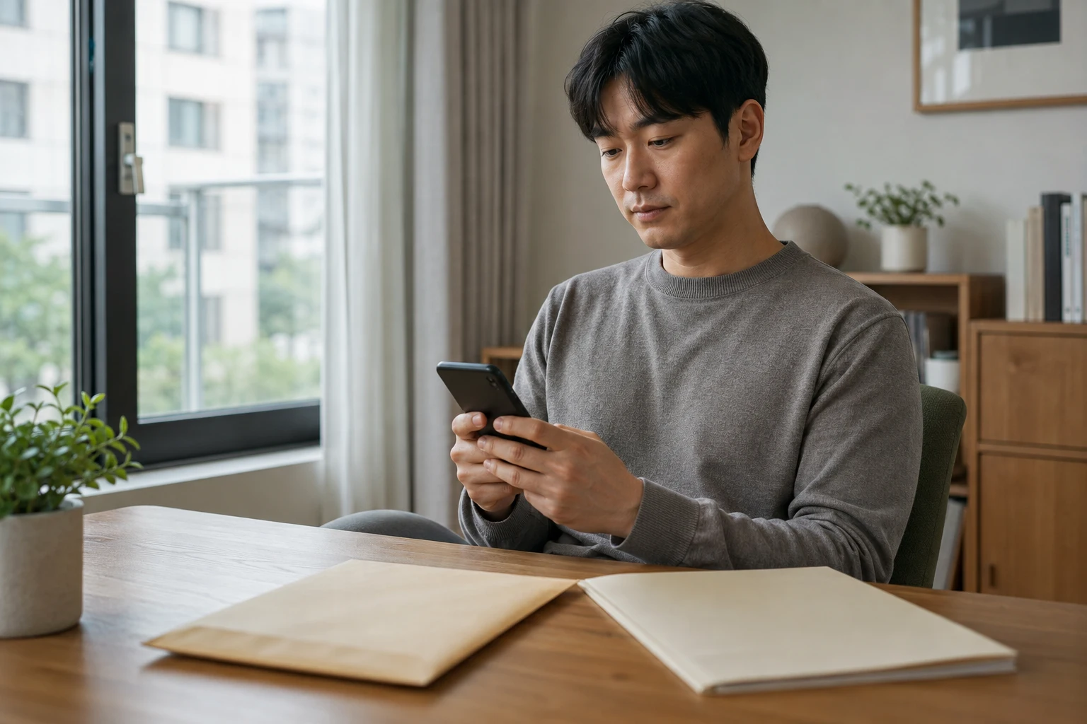 개인회생 면책 후 해야 할 일 접수 후 확인 장면